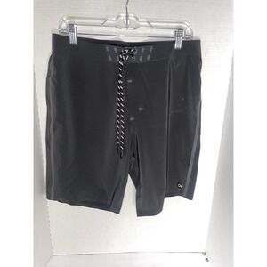 Outerknown Apex Kelly Slater Board Shorts Mens 32 Black Outdoor Swim Surf Beach